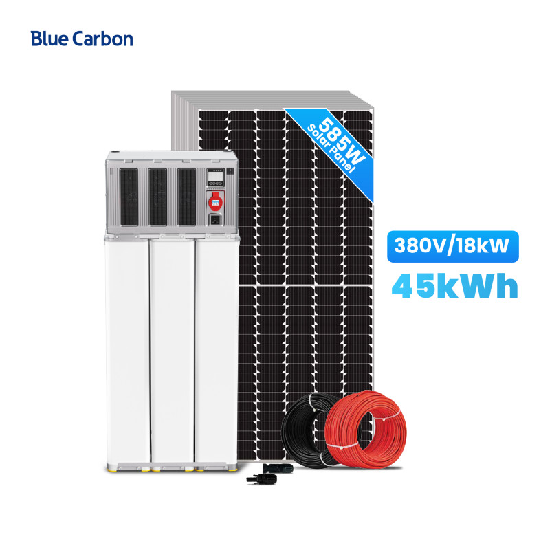 Blue Carbon Energy Storage Solar System 45kWh Solar Power System Generator